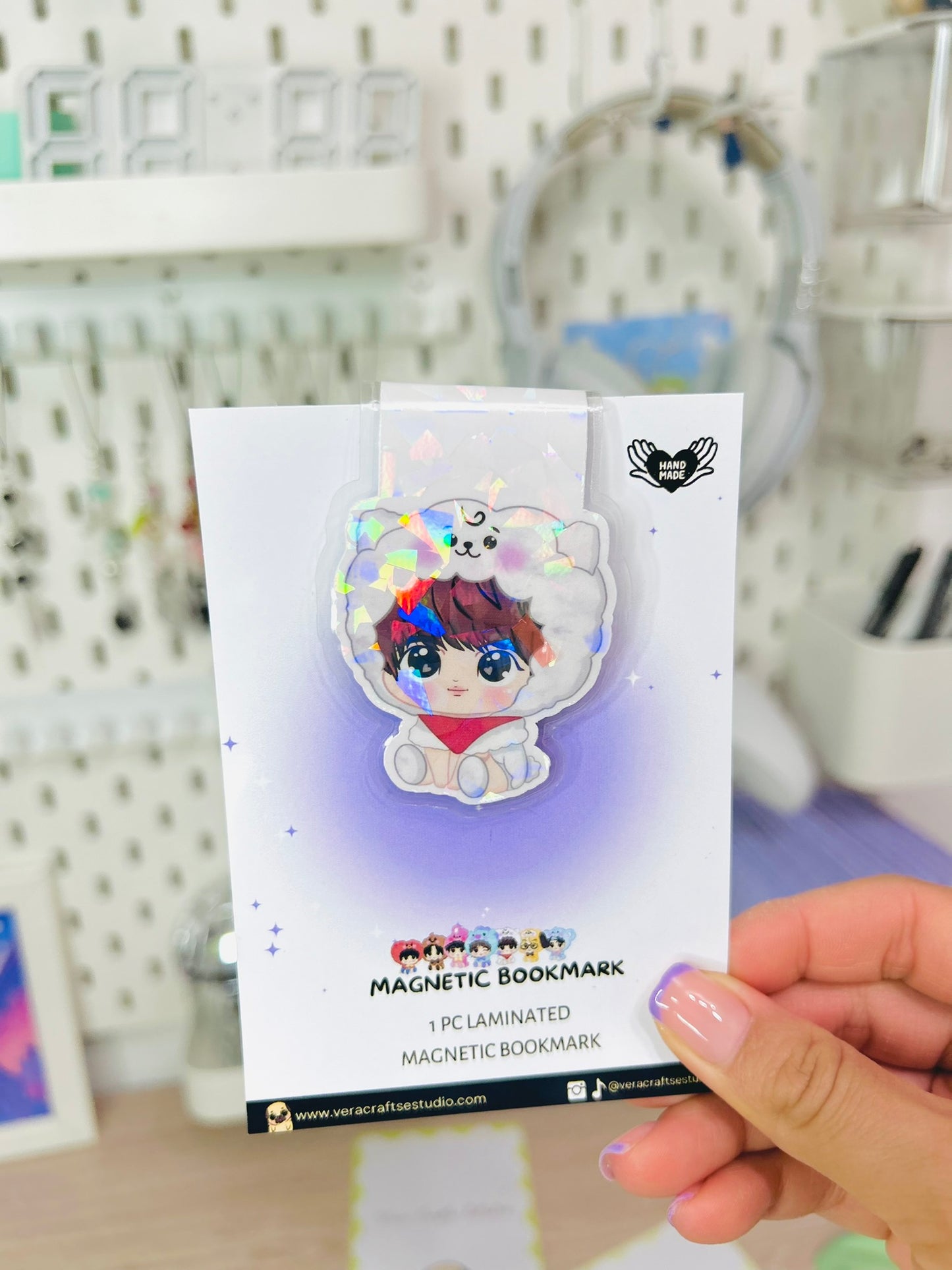 Marcapáginas BTS bookmark marcador bt21