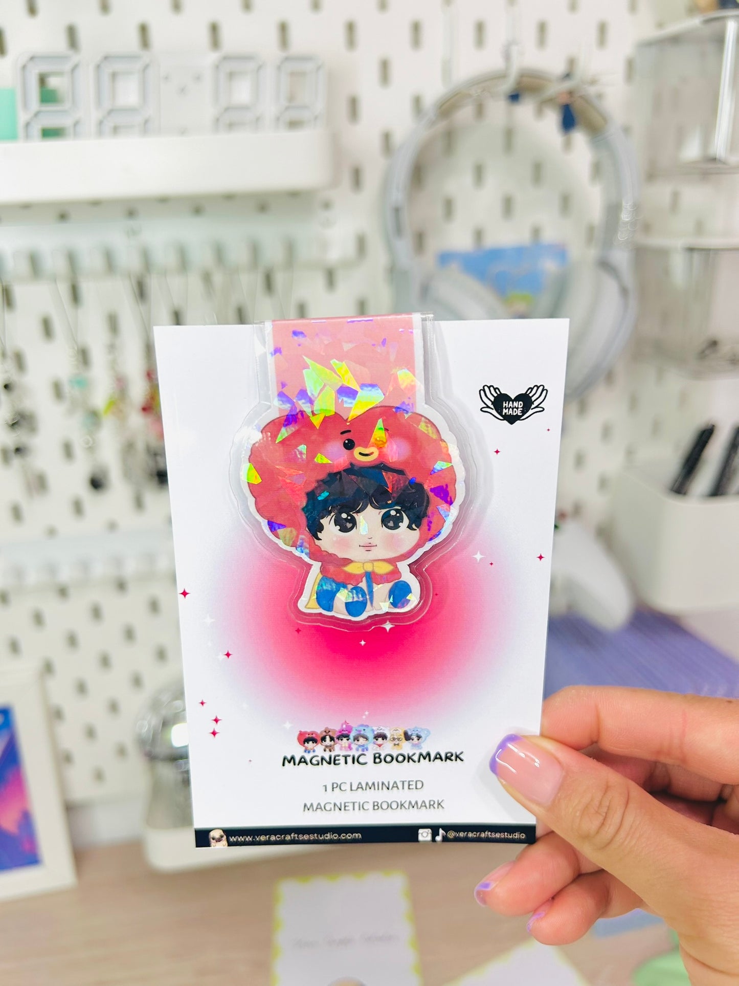 Marcapáginas BTS bookmark marcador bt21