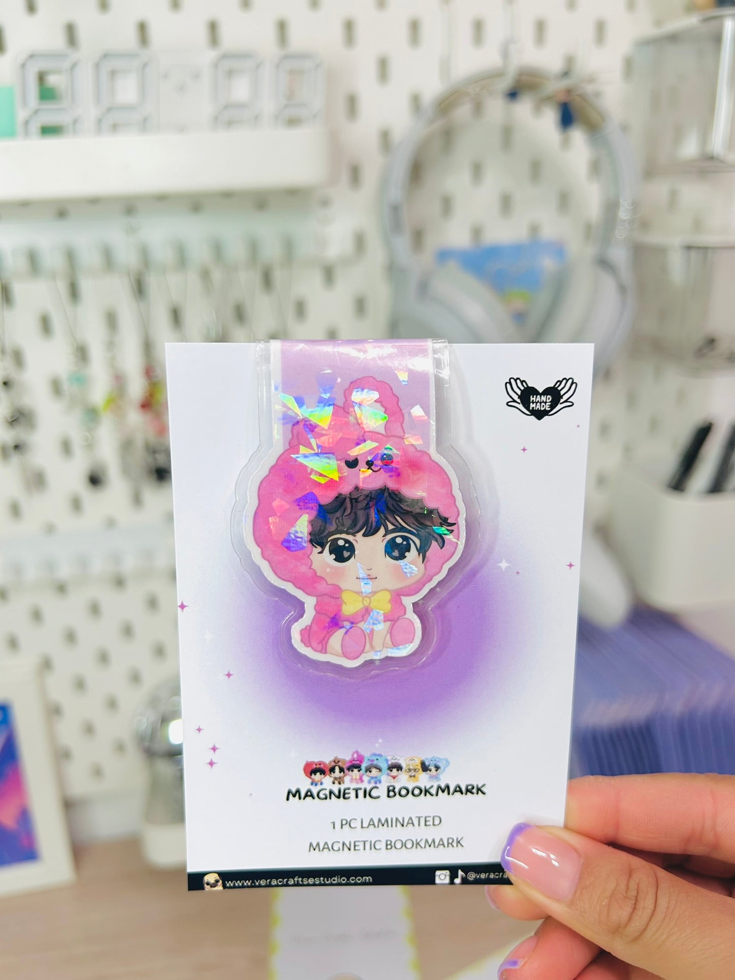 Marcapáginas BTS bookmark marcador bt21