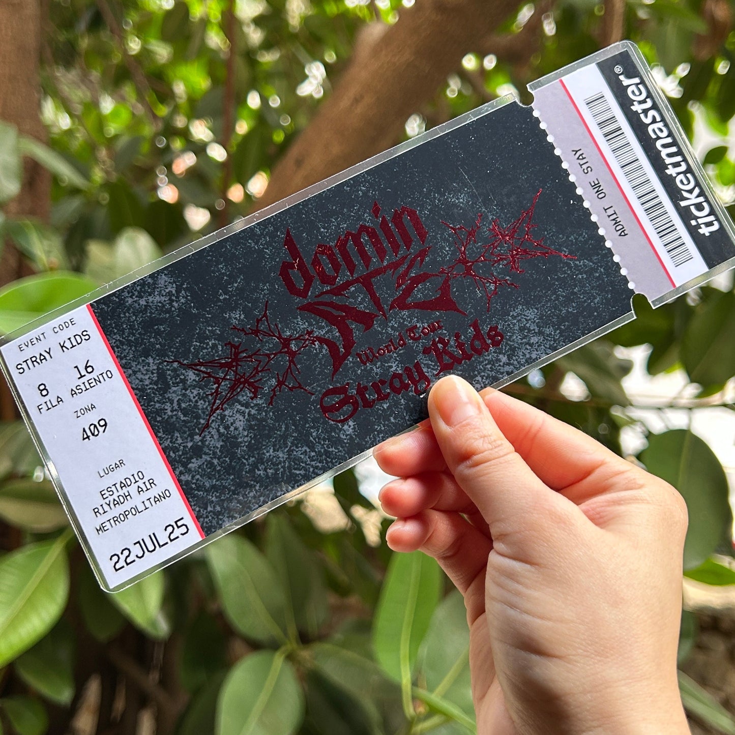 Entradas hechas por fans de Stray Kids para la gira mundial DOMINATE 2025