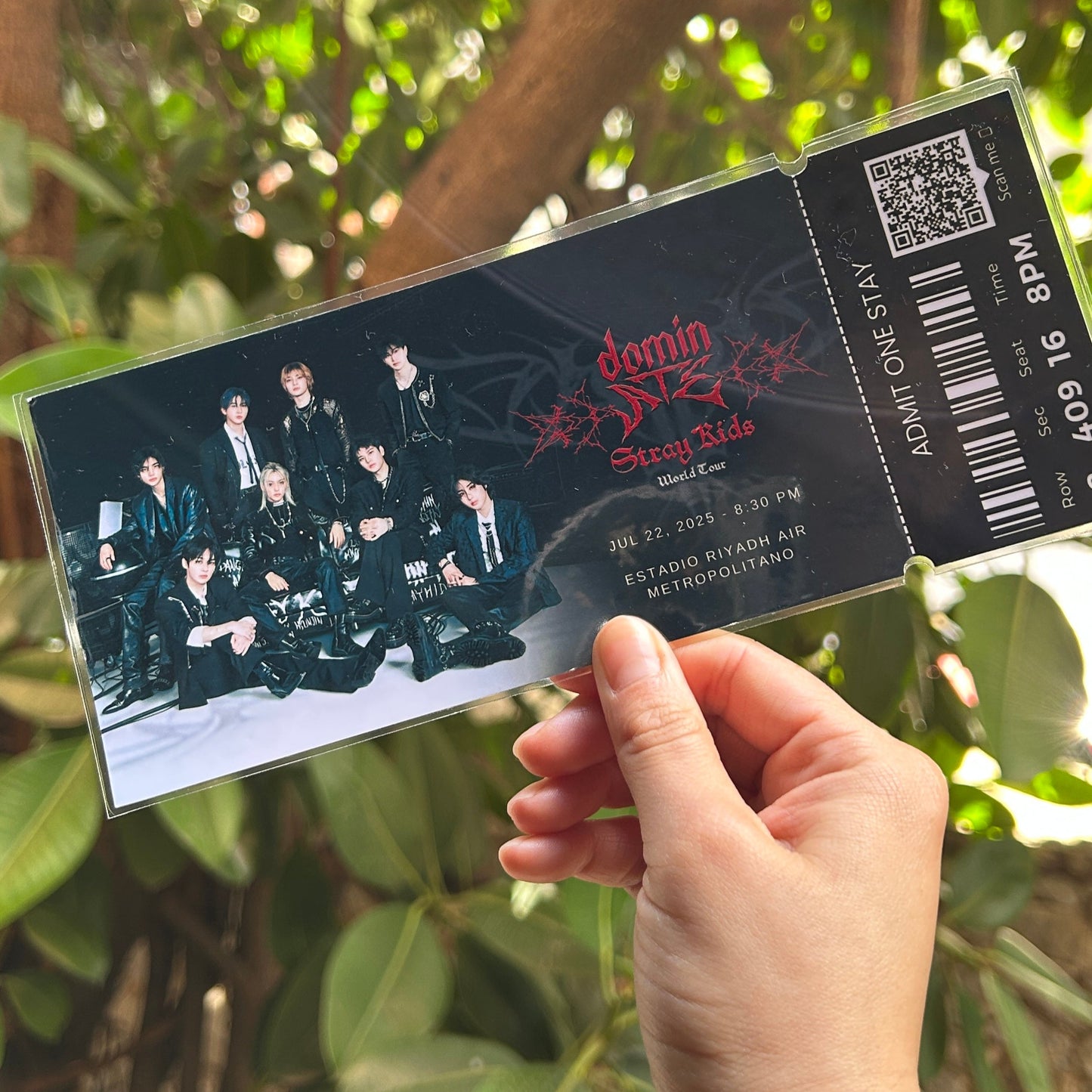 Entradas hechas por fans de Stray Kids para la gira mundial DOMINATE 2025