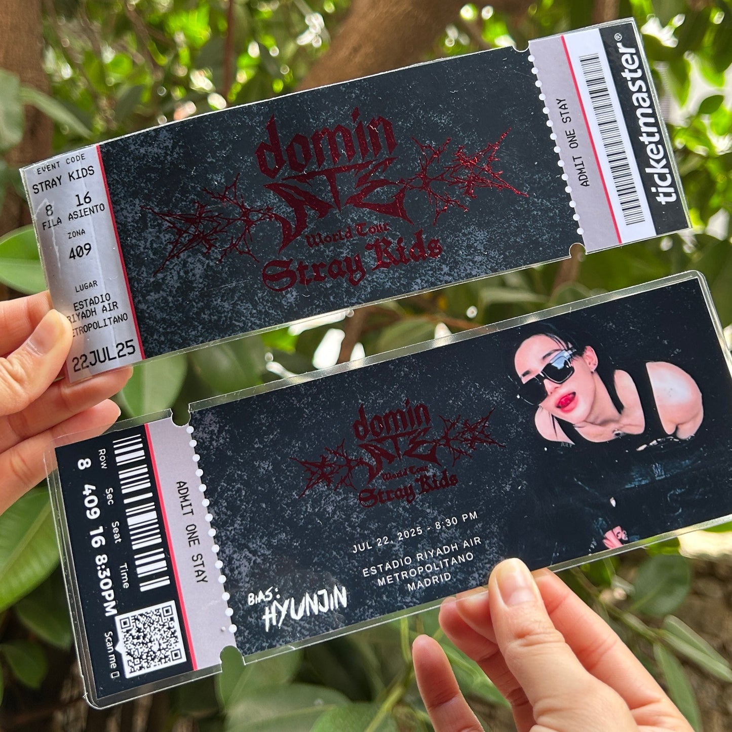Entradas hechas por fans de Stray Kids para la gira mundial DOMINATE 2025