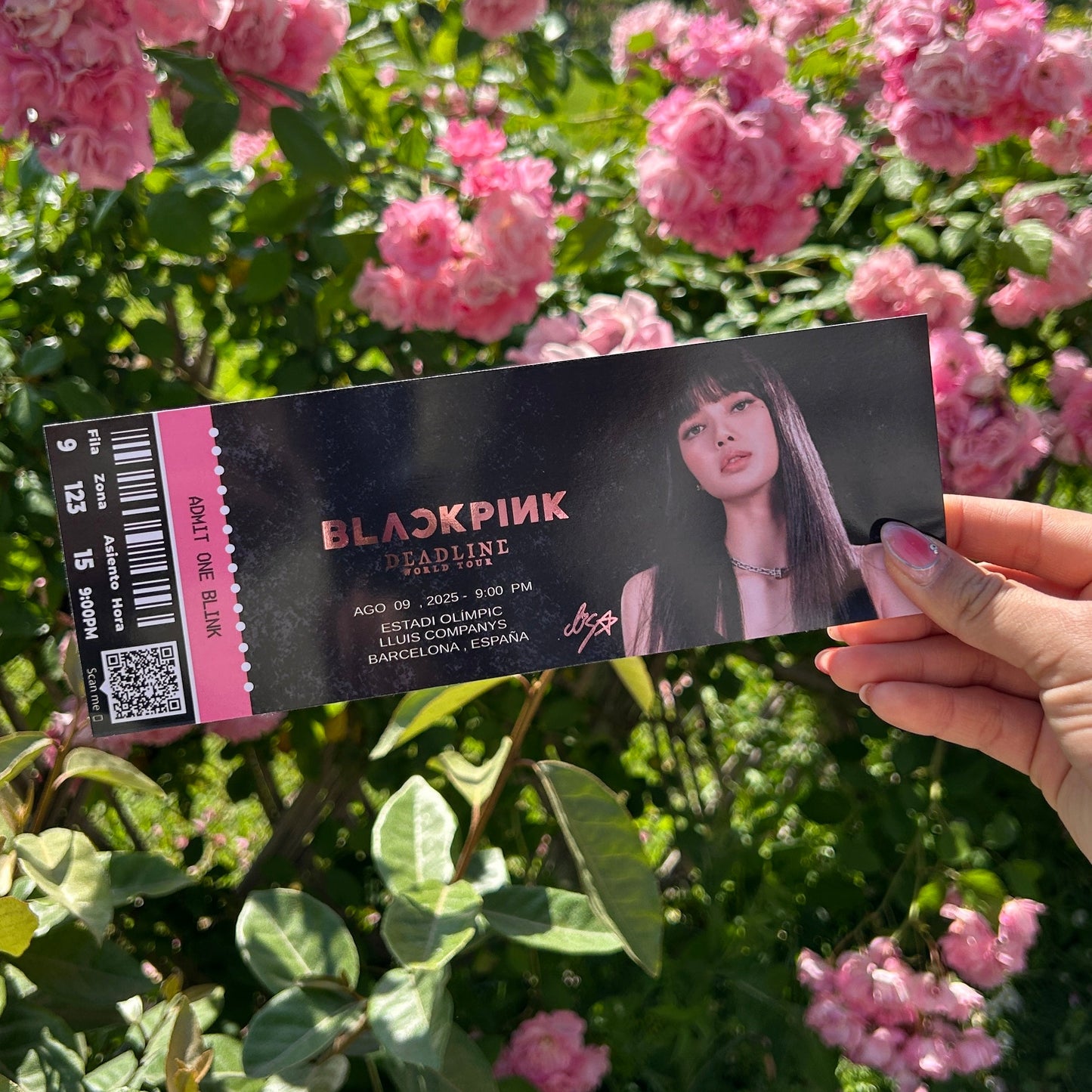 Entradas hechas por fans de Black Pink para la gira mundial Deadline