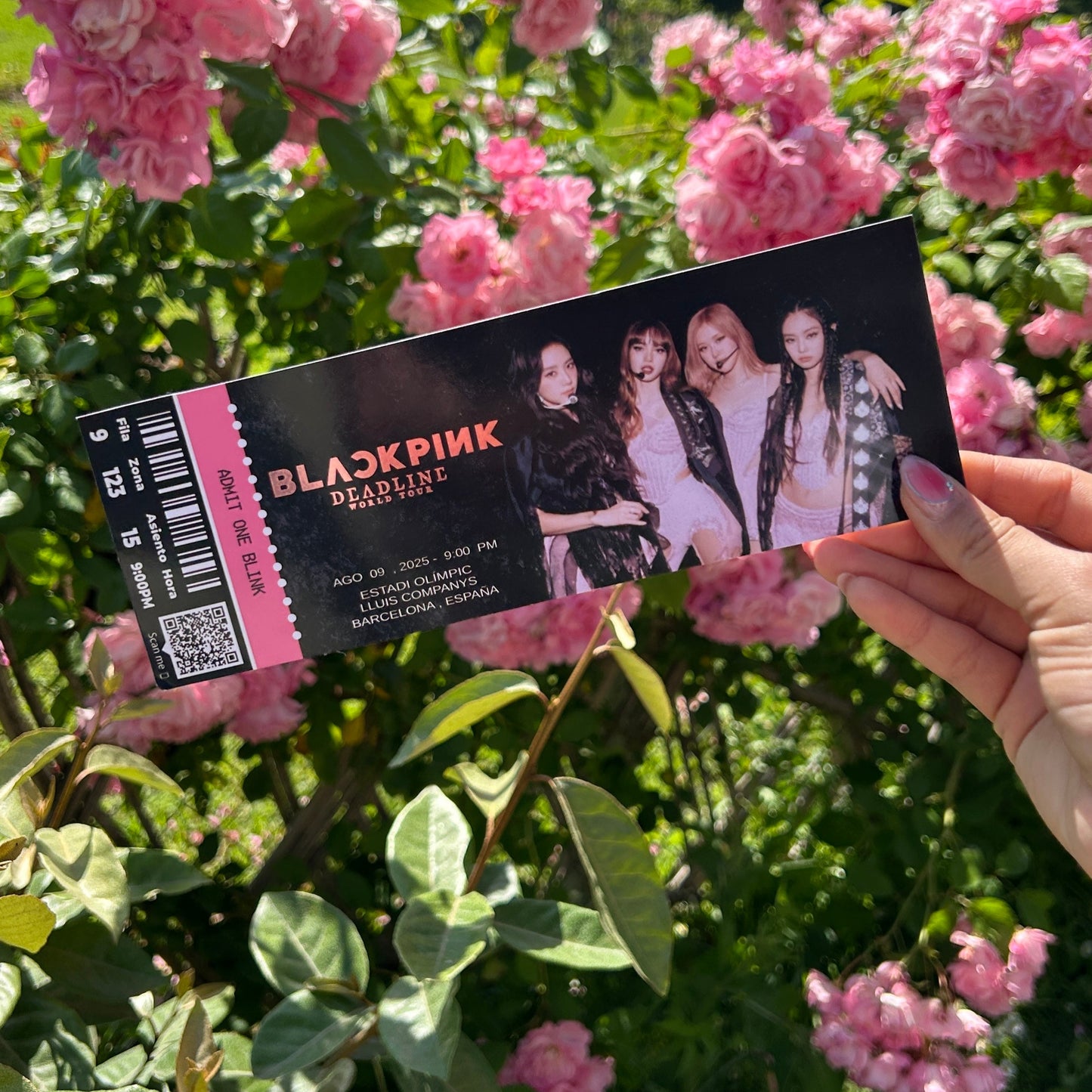 Entradas hechas por fans de Black Pink para la gira mundial Deadline