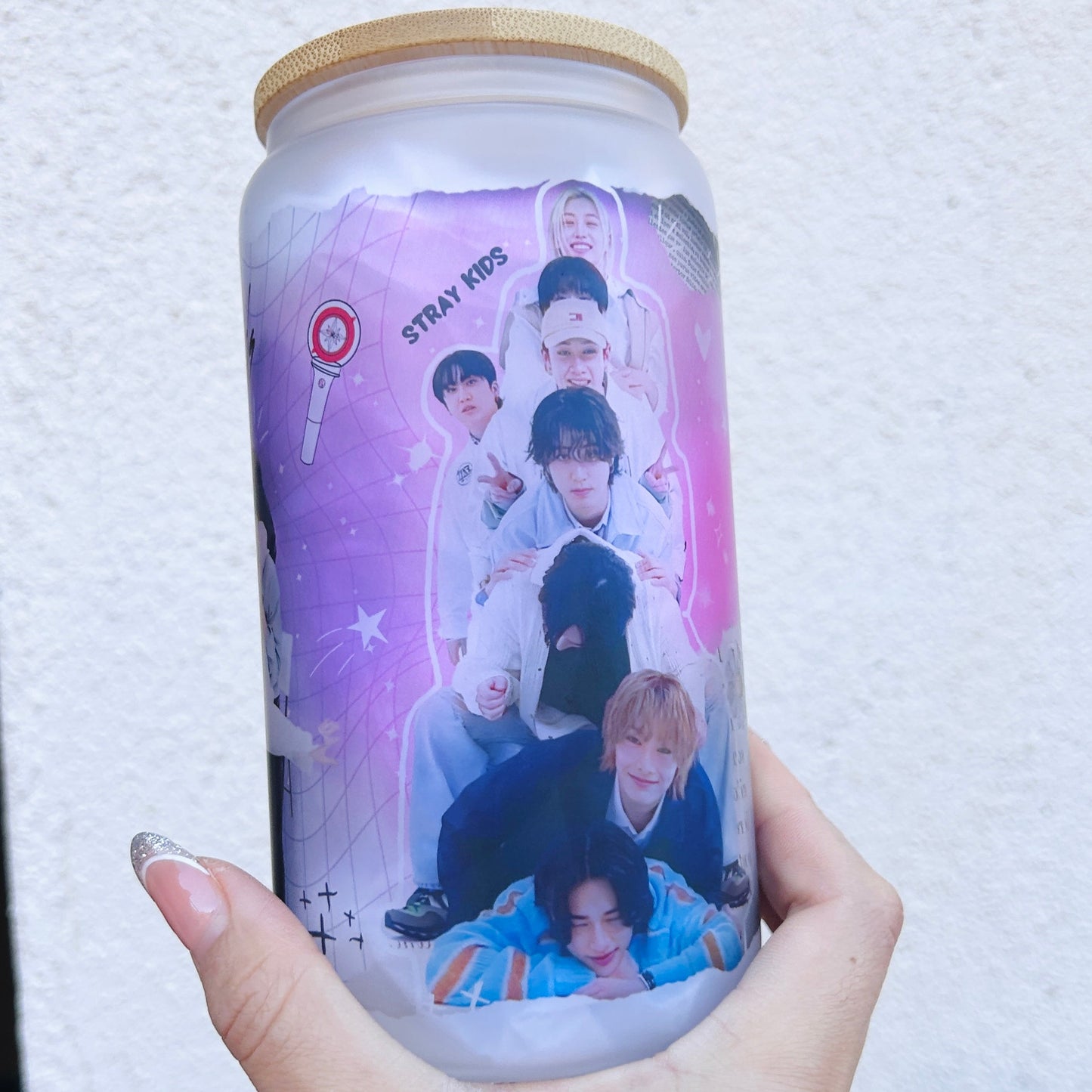 Stray Kids Grupal / Lata de Vidrio