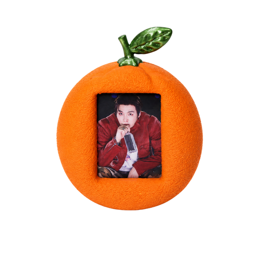Soporte para photocard mandarina