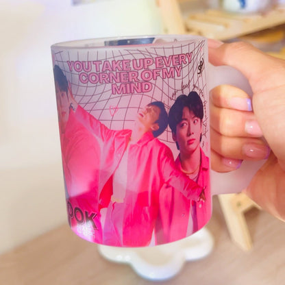 Bts JK - Taza Esmerilada