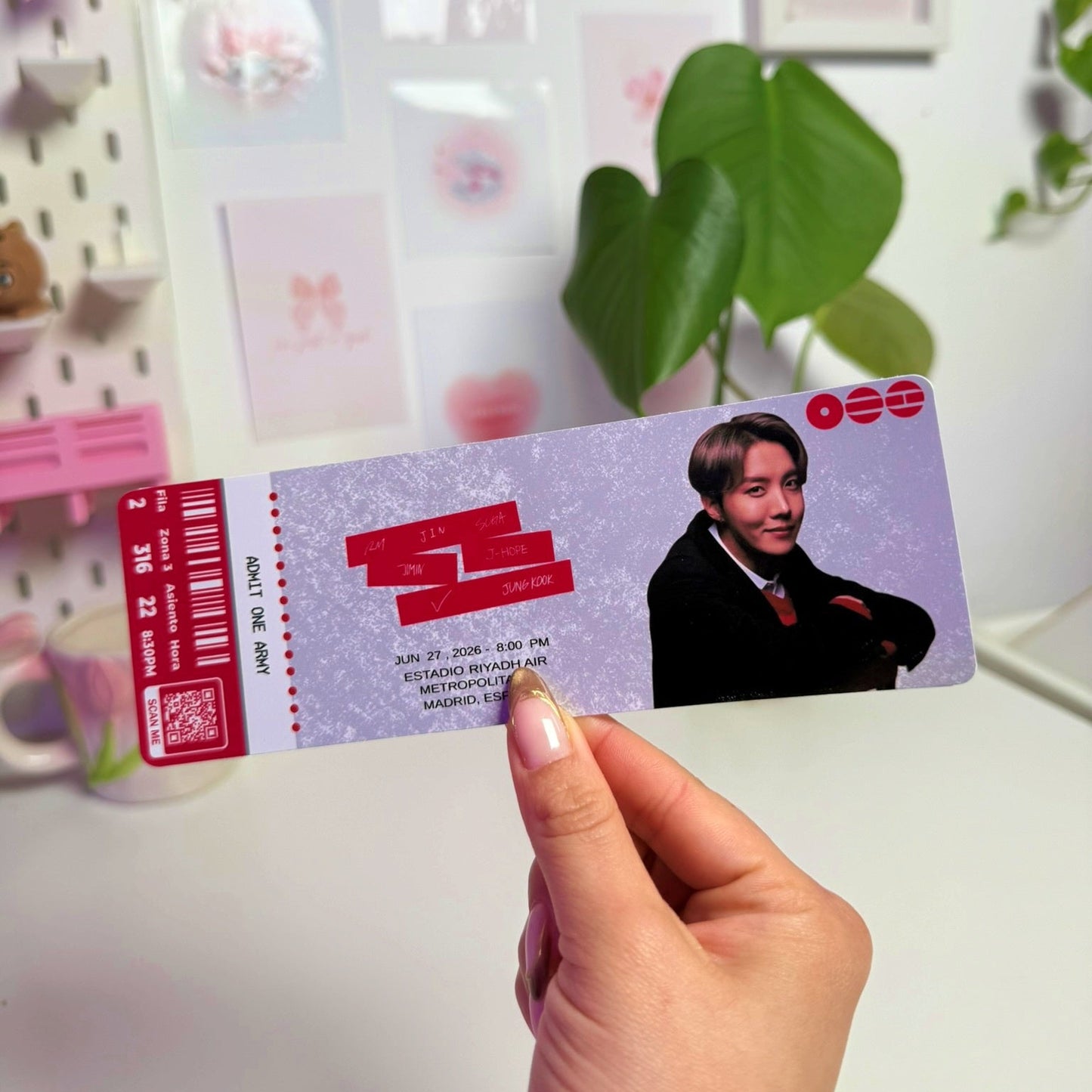 Entradas hechas por fans de BTS para la gira mundial ‘ARIRANG'