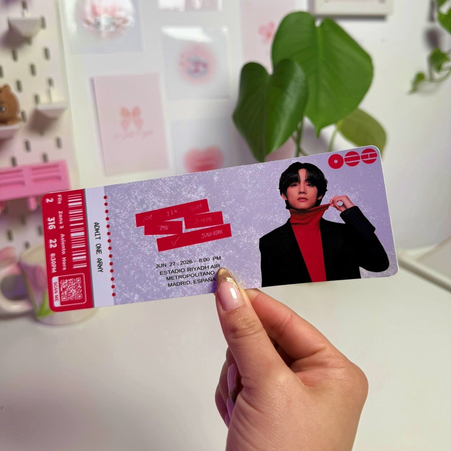 Entradas hechas por fans de BTS para la gira mundial ‘ARIRANG'