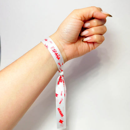 Bracelets made by BTS fans for the 2026 world tour