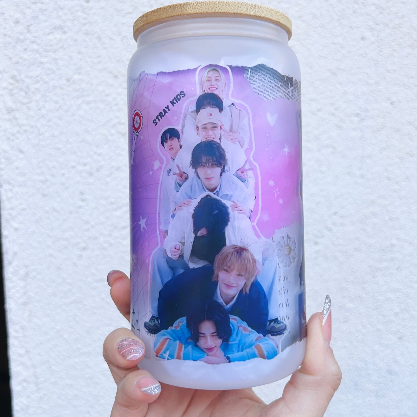 Stray Kids Grupal / Lata de Vidrio